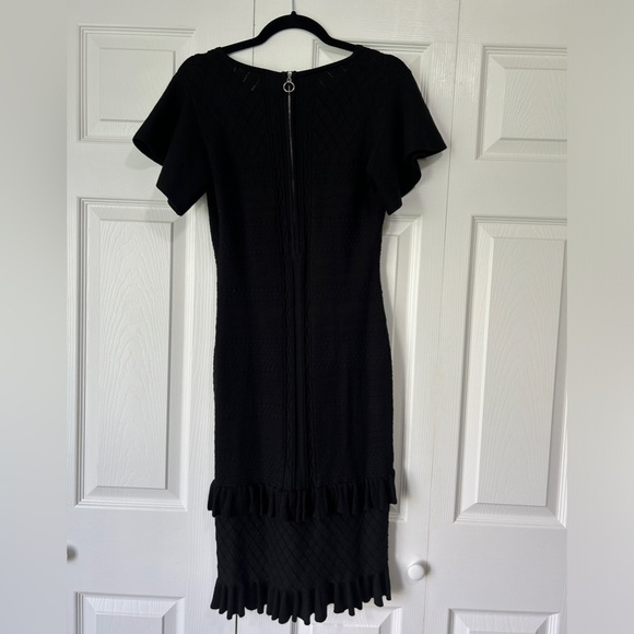 Bohme black sweater column midi dress size small - Picture 2 of 8